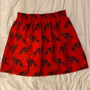 UNDERCOVER JUN TAKAHASHI reversible skirt NWOT